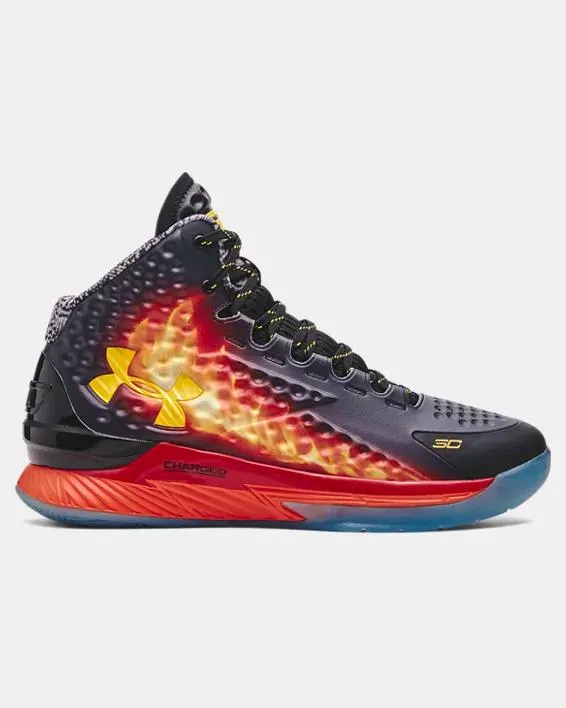 Unisex Curry 1 Retro 'Curry Jam' Basketball Shoes