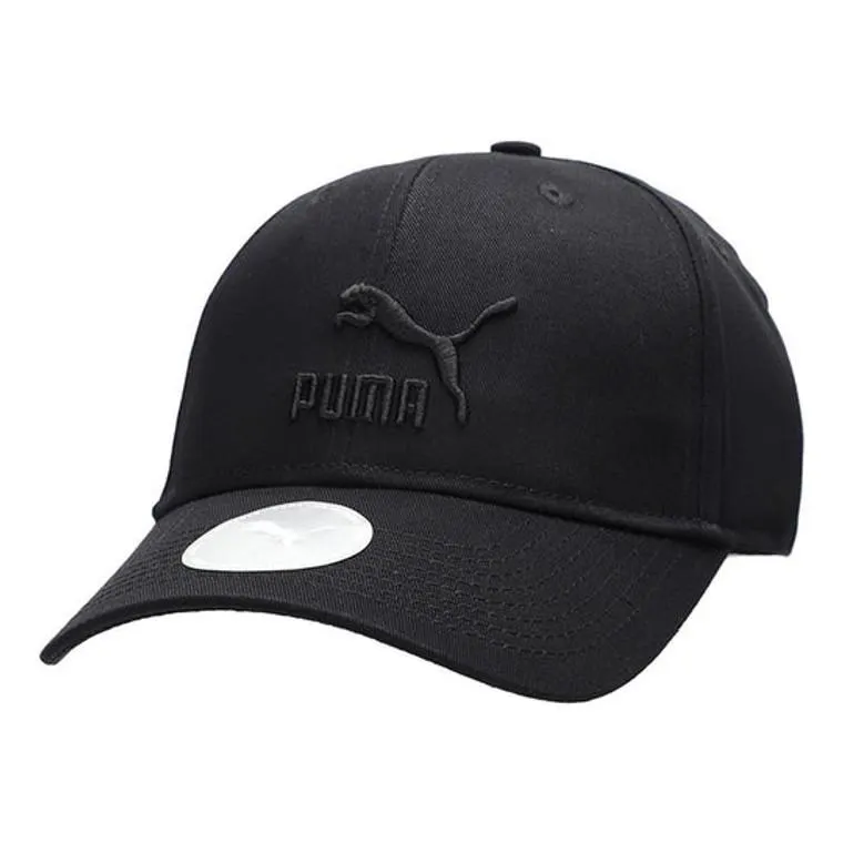 Puma Unisex Archive Logo Baseball Cap Black/Black