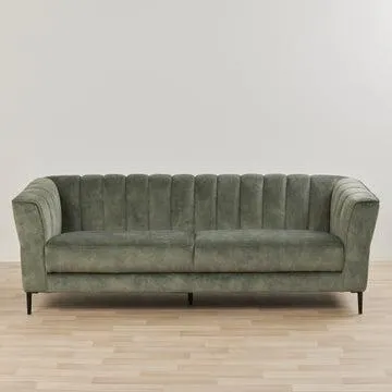 Fabian 3-Seat Sofa - Forest Green