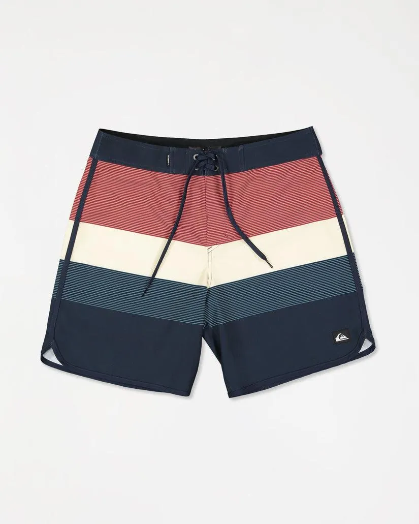 MENS SURFSILK SCALLOP 18" BOARDSHORTS