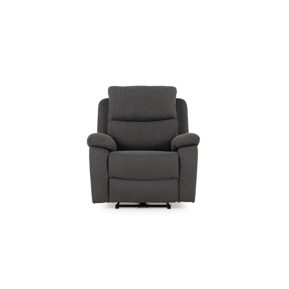 Kyle Electric Recliner, Charcoal