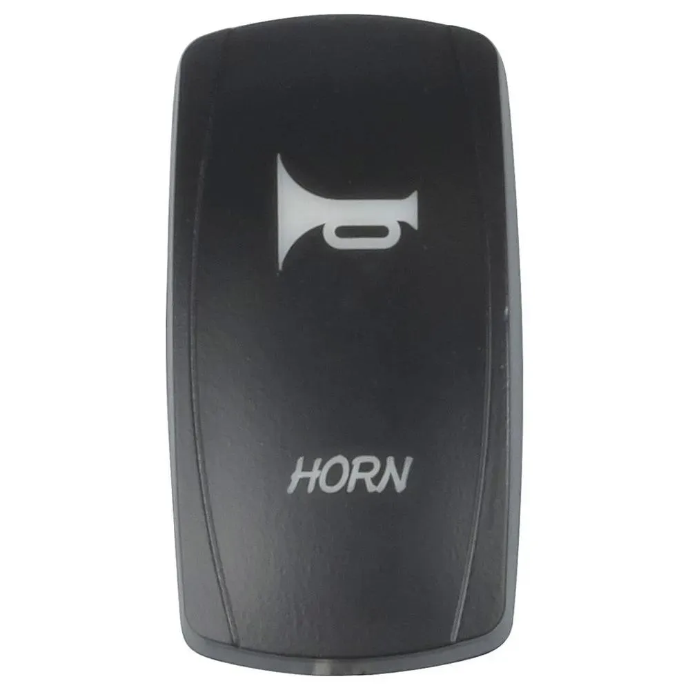 Laser Etched "Horn" Cover for Illuminated Rocker Switch