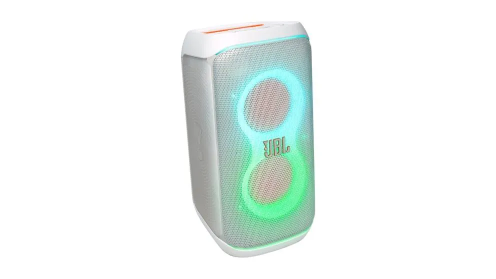 JBL PartyBox Stage 320 Portable Speaker - White