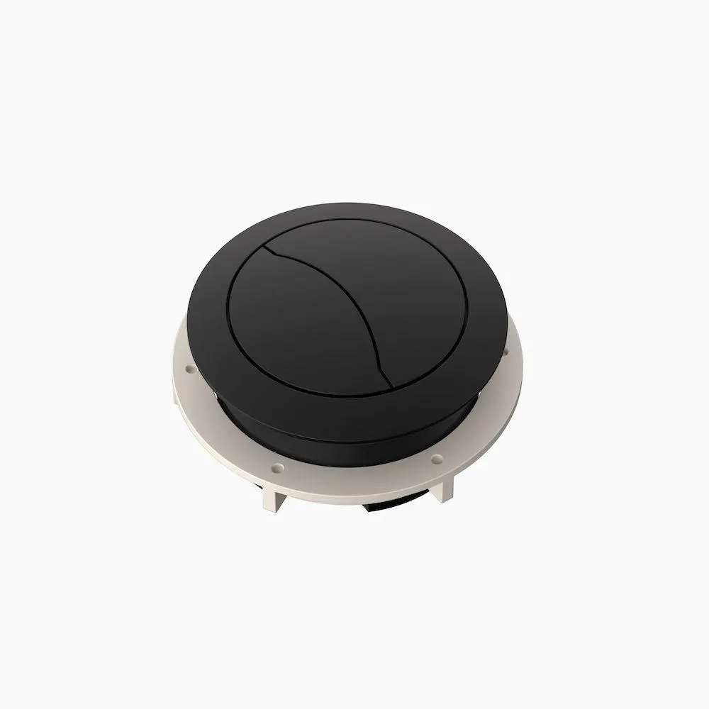 Cistern Flush Button Matte Black CL60007.B