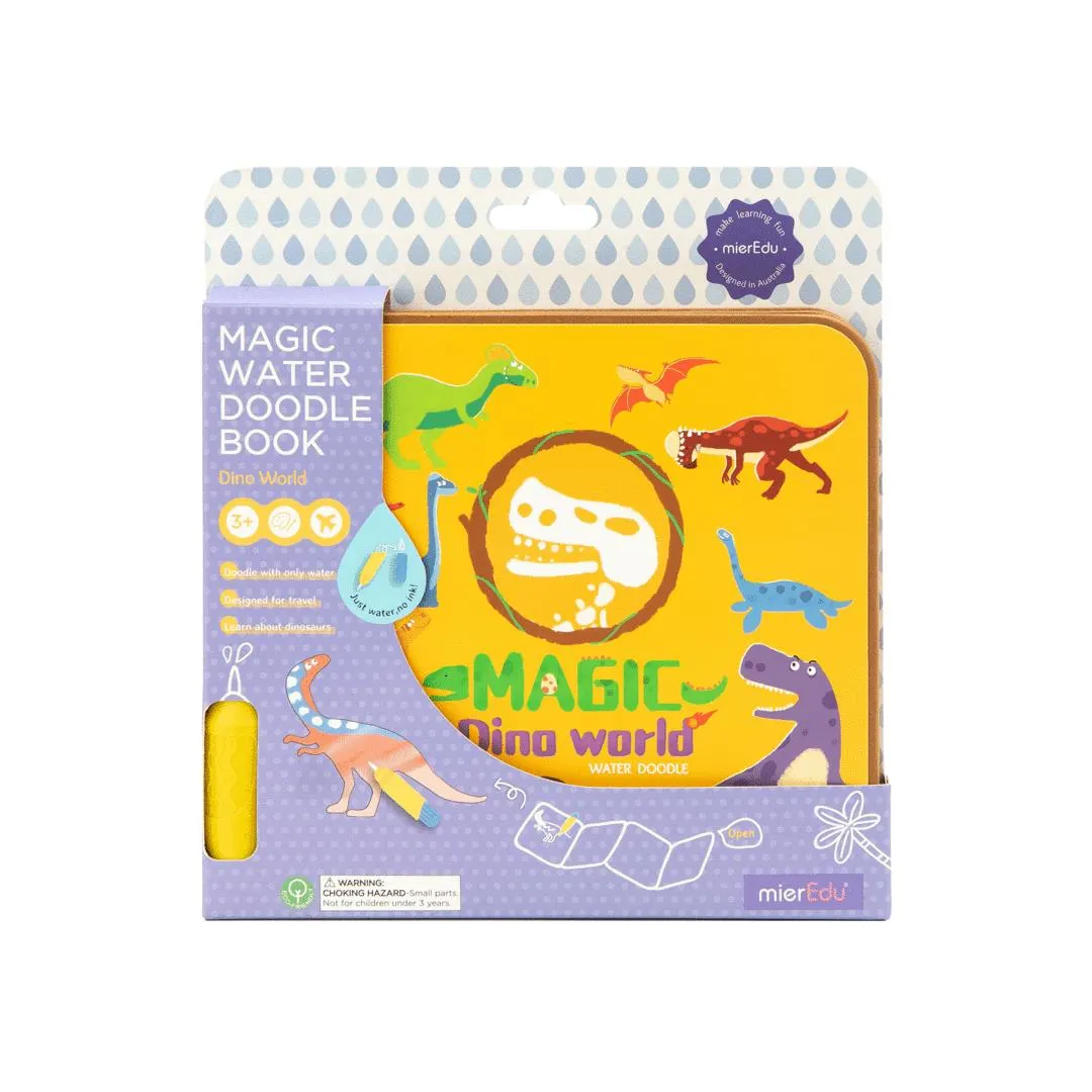 mierEdu | Magic Water Doodle Book - Dino World