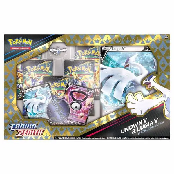 Pokemon - TCG - Crown Zenith Unown V & Lugia V Special Collection