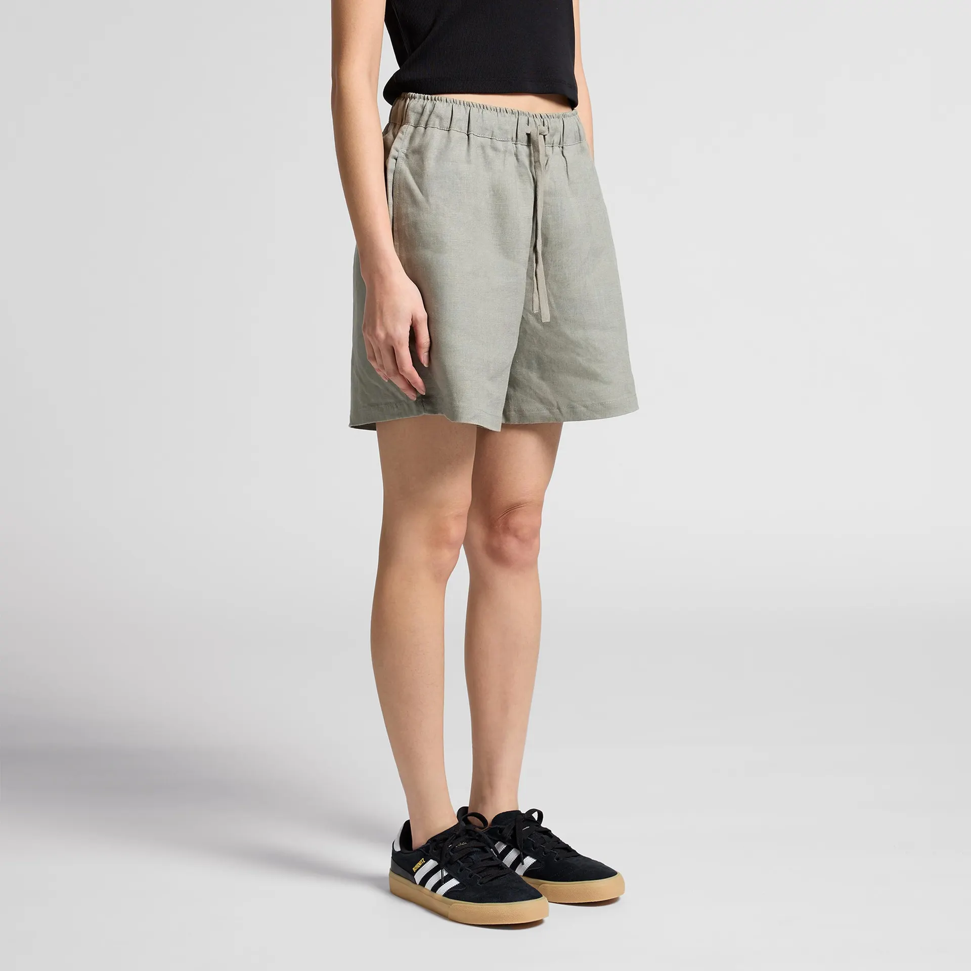 Wo's Linen Shorts | 4919
