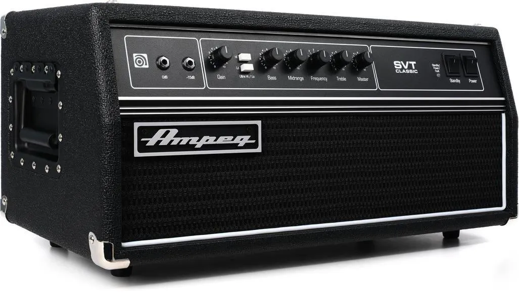 AMPEG SVTCL CLASSIC SERIES 300W ALL TUBE/VALVE BASS AMP HEAD 99-026-0101