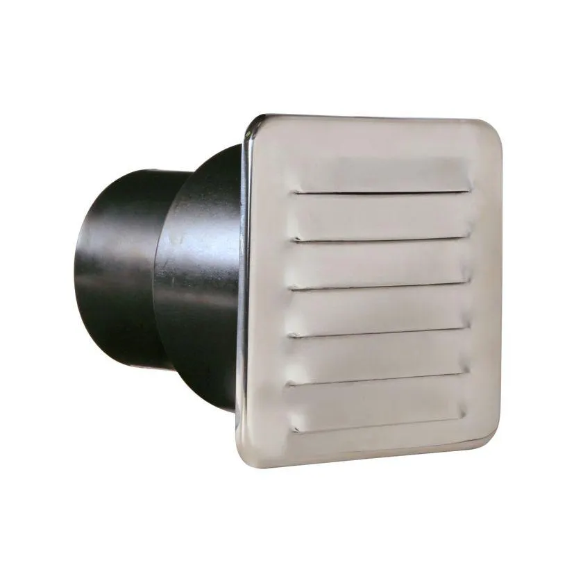 Louvre Vent with Hose Tail