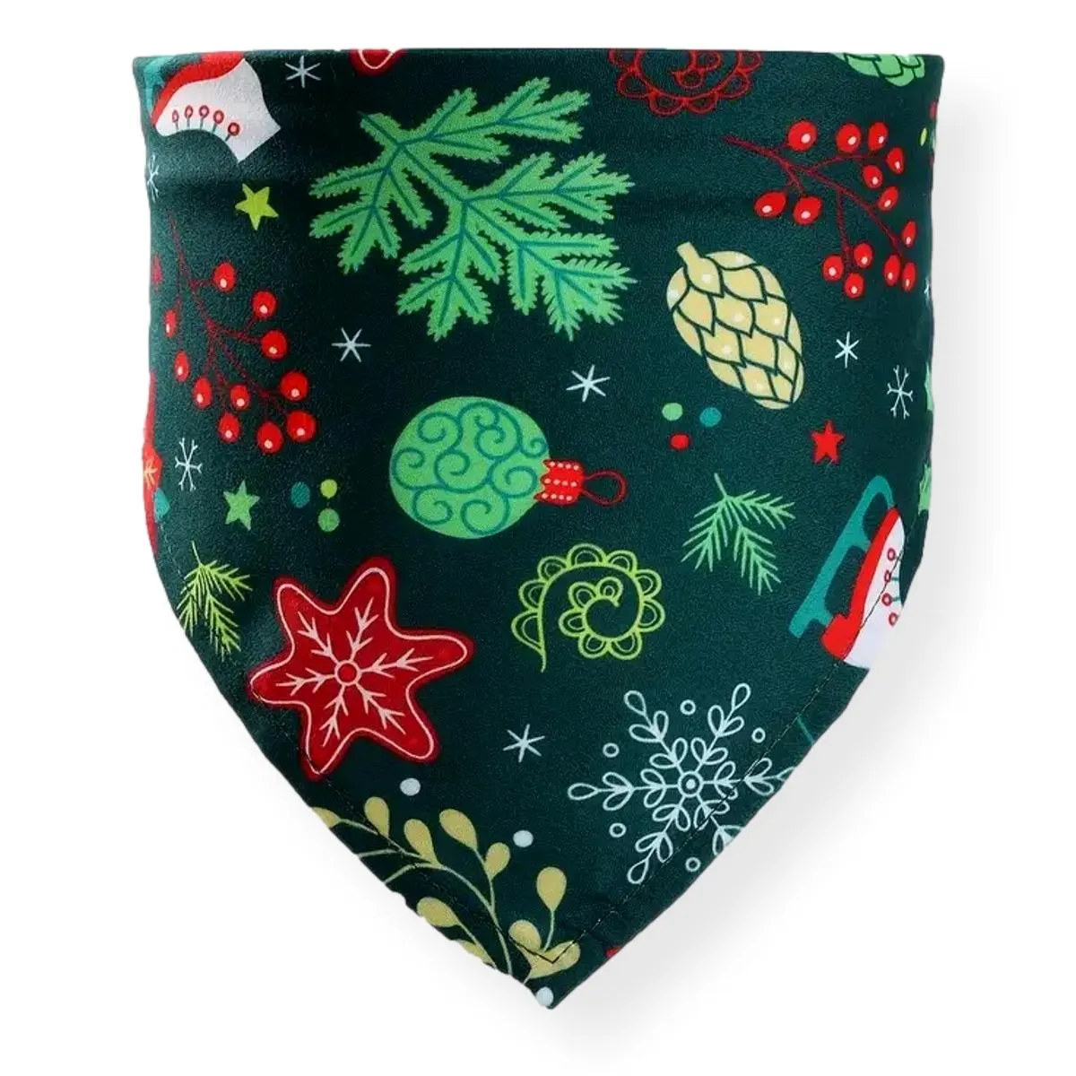 Bark & Bone Green Mistlepaws Christmas Dog Bandana 65cm