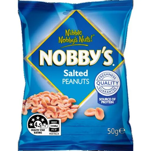 NOBBYS PEANUTS 50G