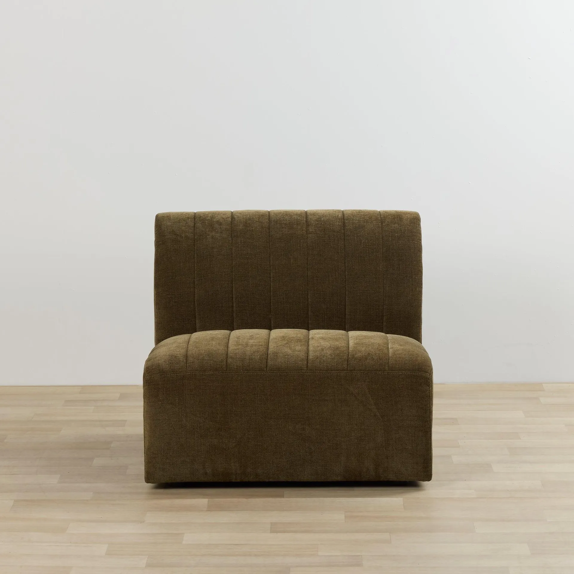 Acadia Modular 1.5-Seat Armless - Khaki