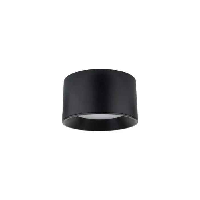 Eva 8W Cct Black 11Cm Led Ceiling Light