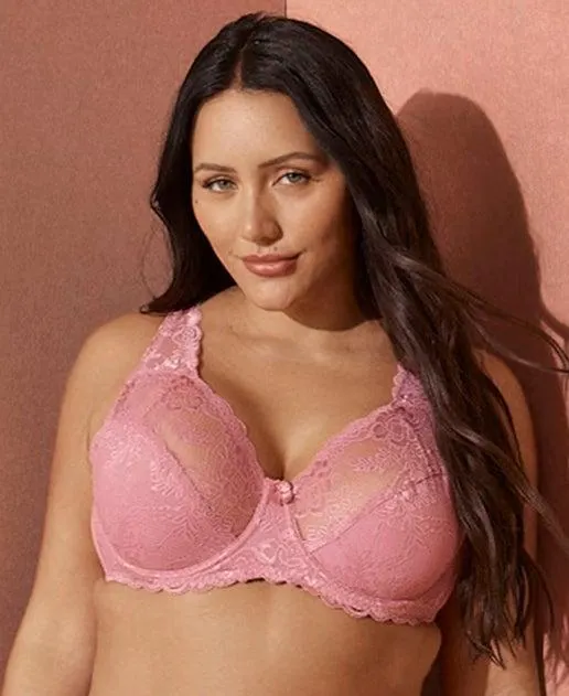 Women's Full Figure Lace Underwire Bra