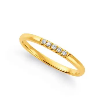 9ct, Diamond Band