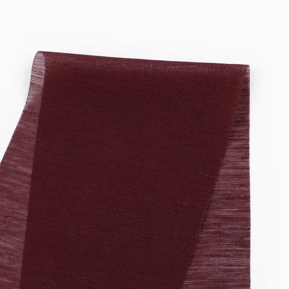 Silk / Linen Voile - Wine
