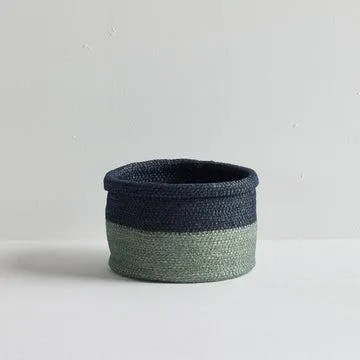 Demi Basket - Small - Navy/Blue Grey