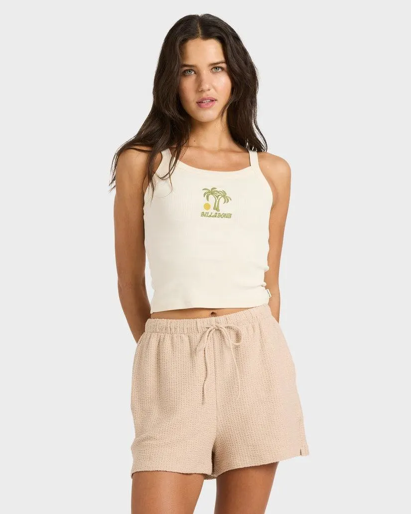 WOMENS MAYA ELASTIC WAIST SHORTS