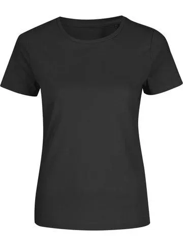 Women's Favourites Crew Neck Cotton T-shirt in Black