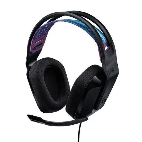 Logitech G335 Wired Gaming Headset Black