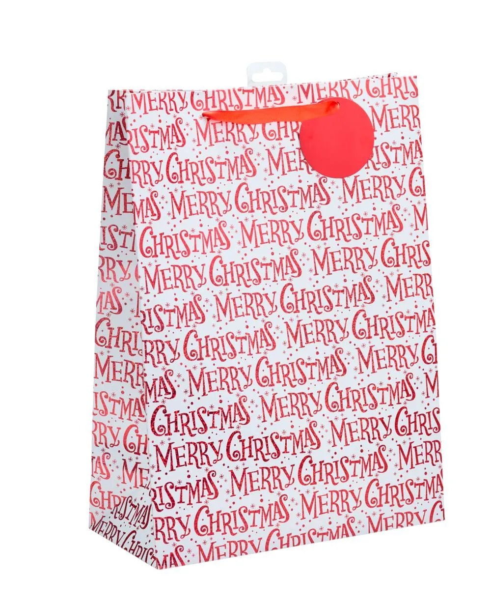 WHSmith Script Extra Large Gift Bag