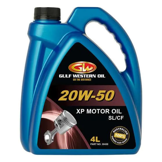 Gulf Western XP Engine Oil - 20W-50, 4 Litre