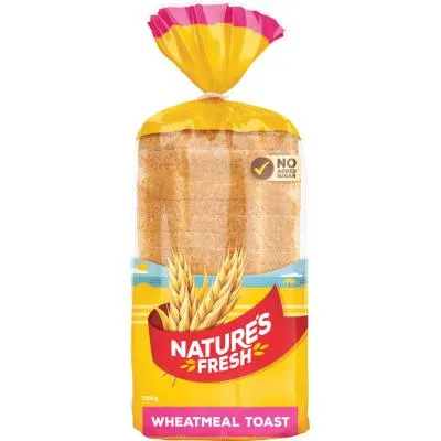 Nature's Fresh Wheatmeal Toast Bread
