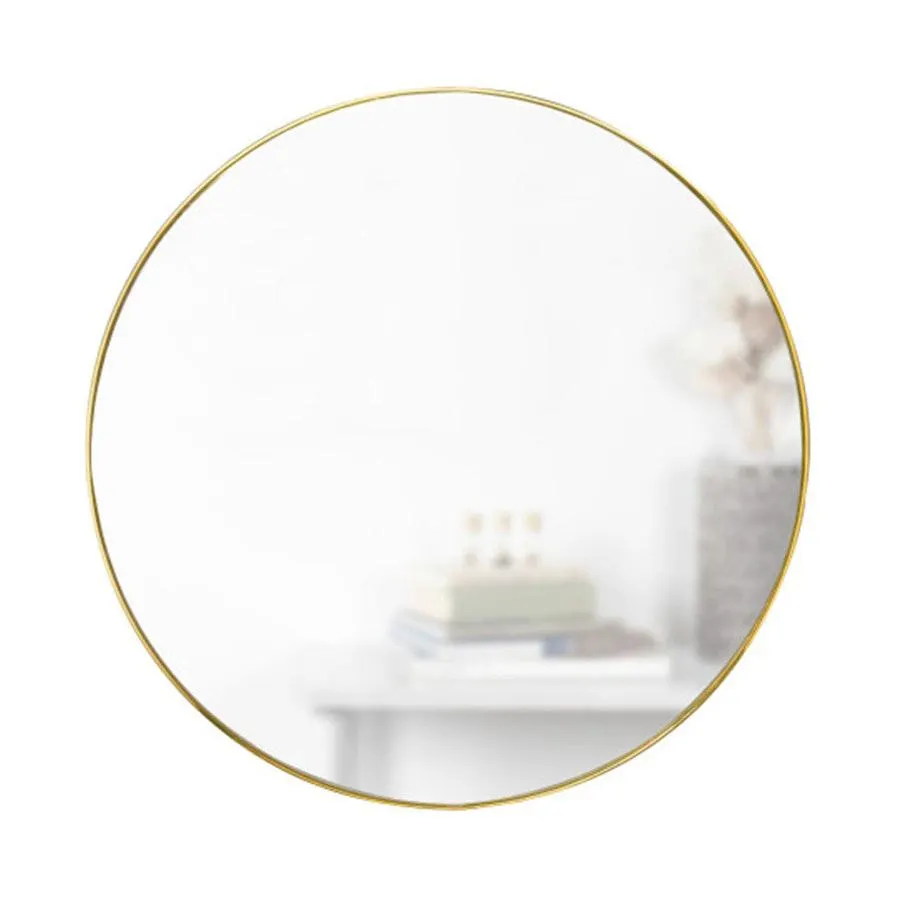 Umbra Hubba Wall Mirror (86cm) Brass