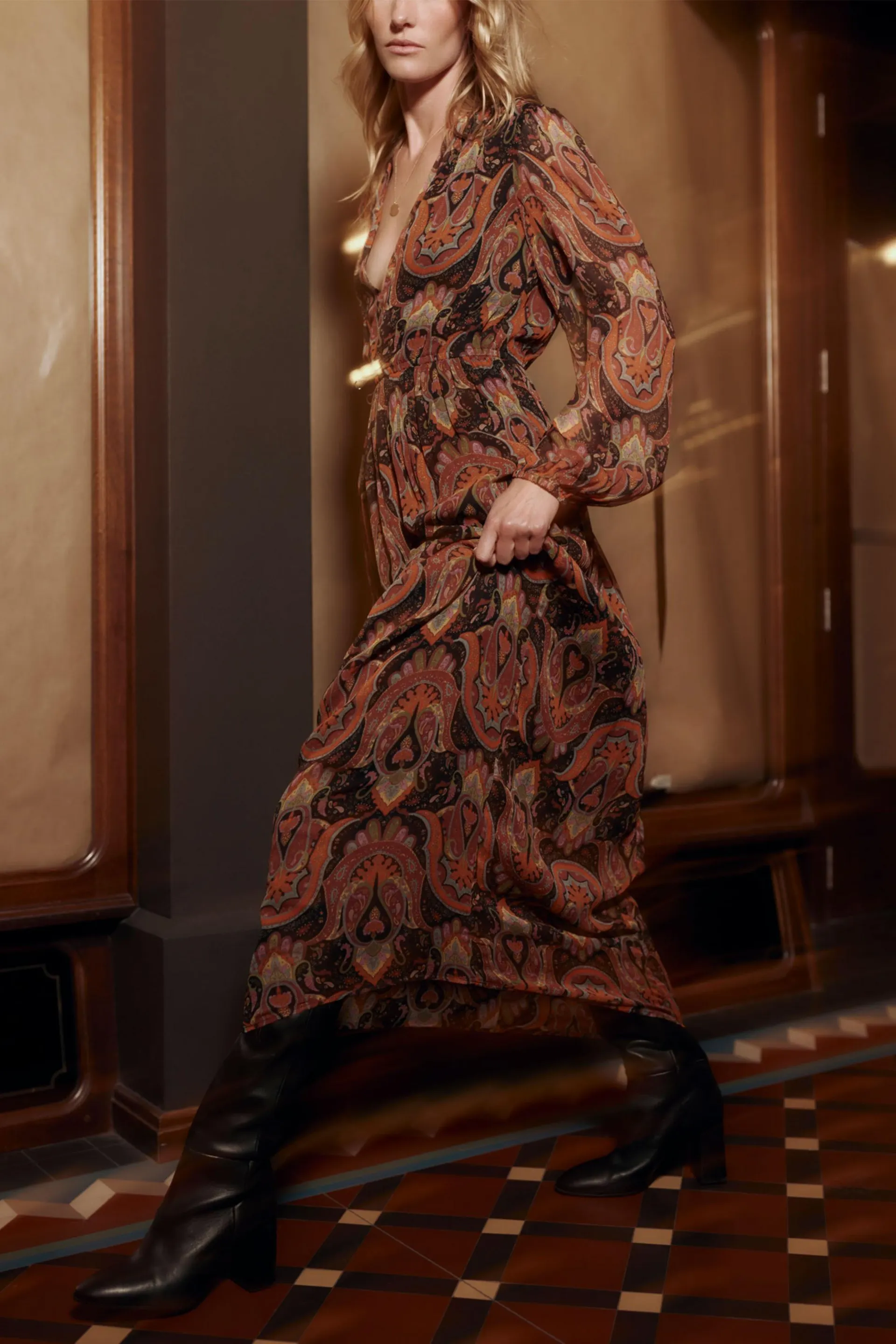 Jolene V Neck Dress