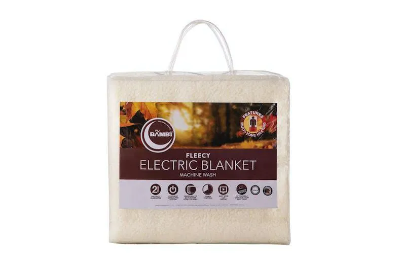 Fleecy Electric Blanket by Bambi