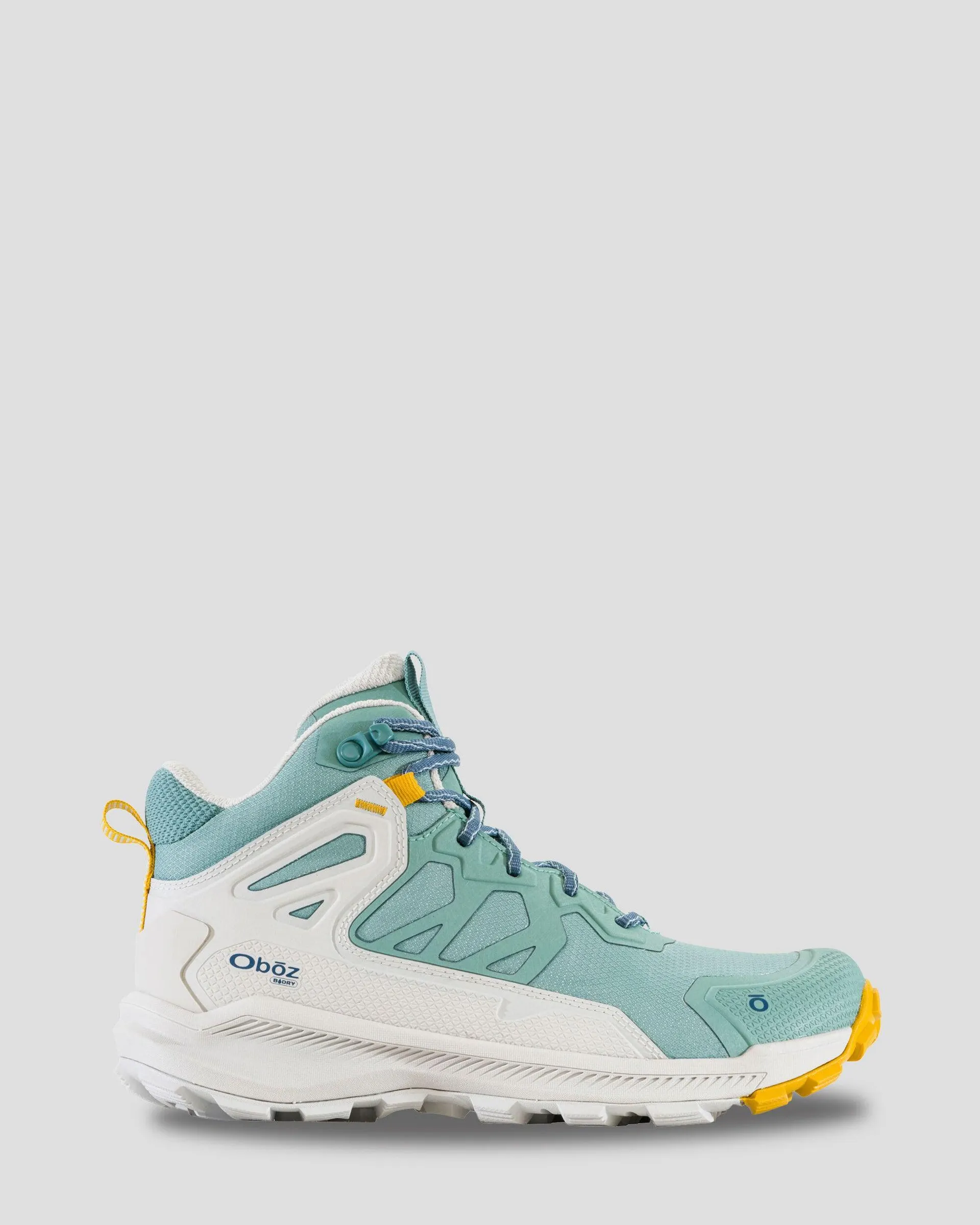 Women's Oboz Katabatic Waterproof Mid Hiking Boots - Glacier