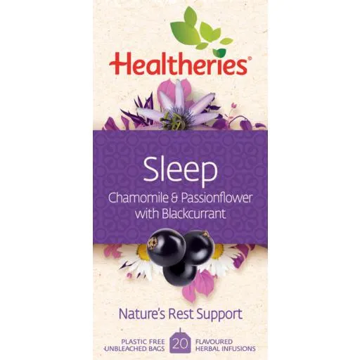 Healtheries Tea Bags Be Sleepy Blackcurrant 20 Pack