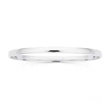 Sterling Silver 60mm Seamless Bangle