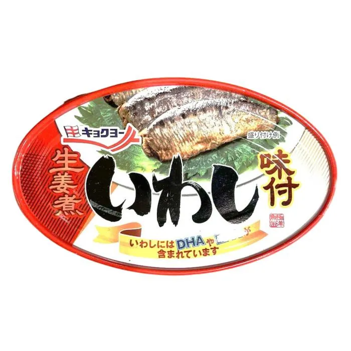 KYOKUYO / CANNED FISH (IWASHI GINGER) 100g
