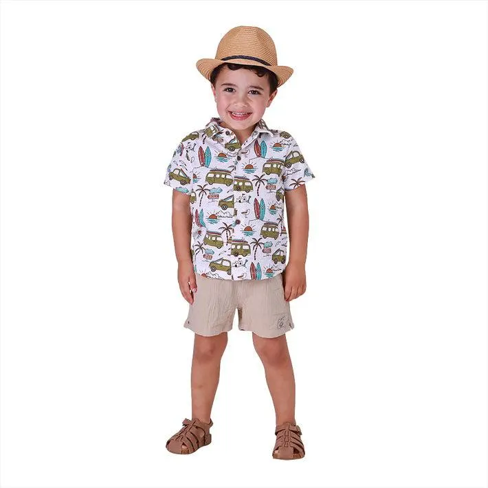 Ricochet Kids Printed Shirt