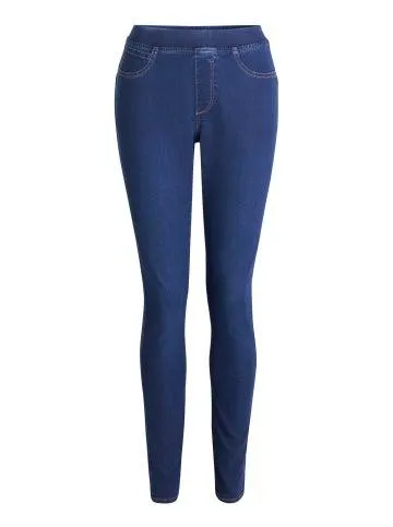 Women's High Rise Signature Jegging in Dark Mid Wash