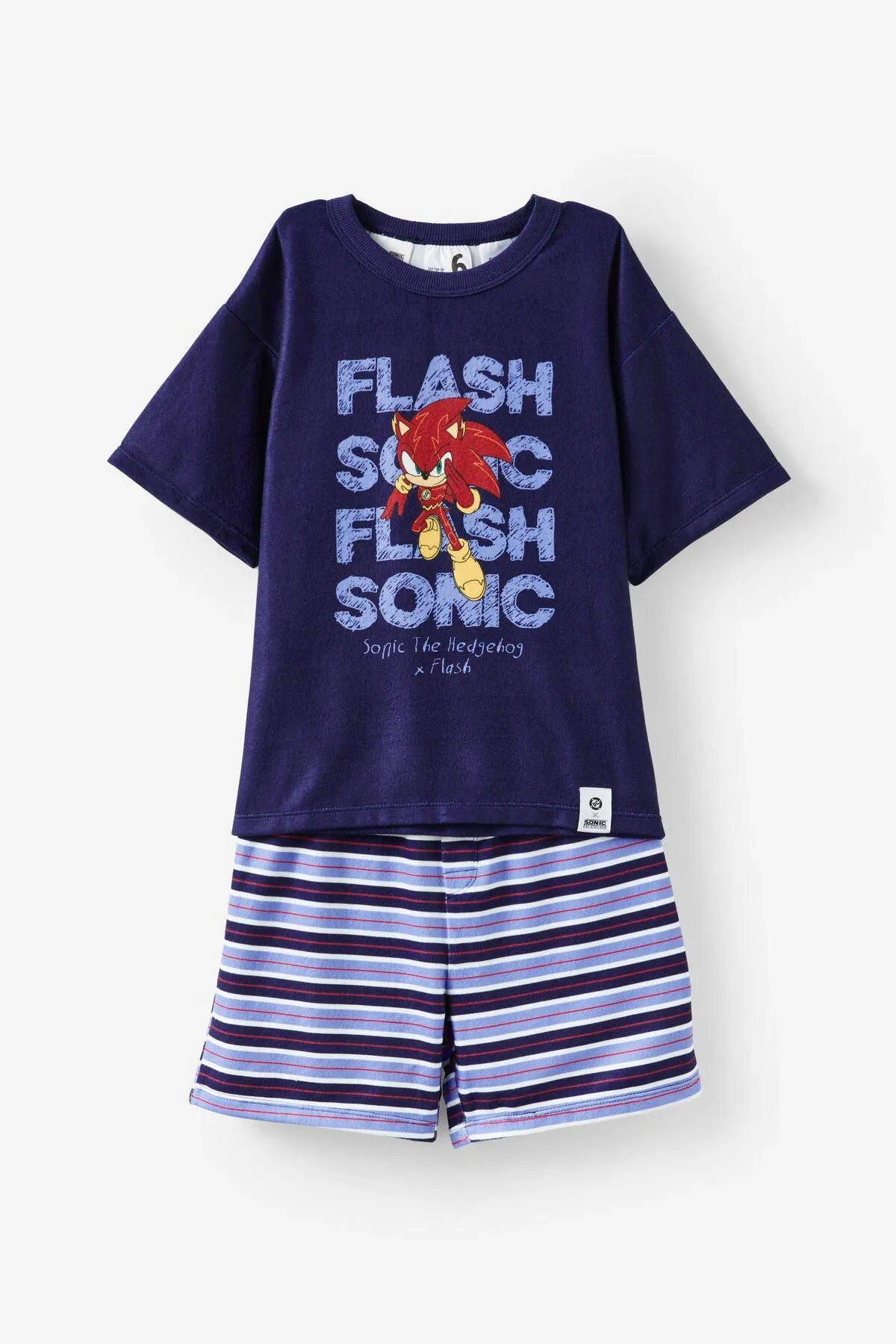 Sonic x DC Comics Short Sleeve Pyjama Set