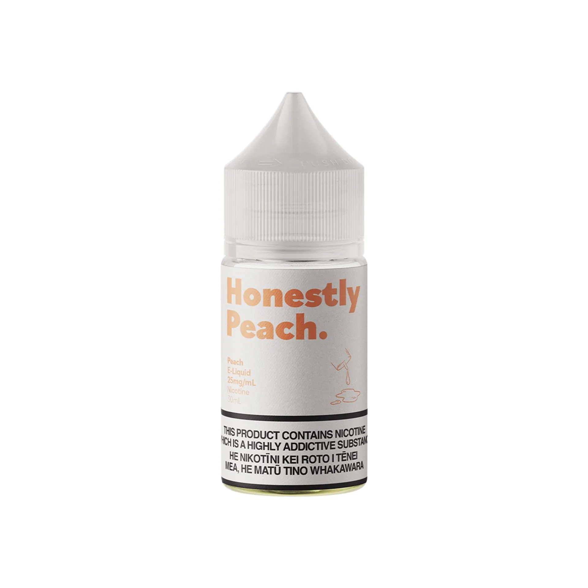 Peach | Honestly Nic Salts E-Liquid