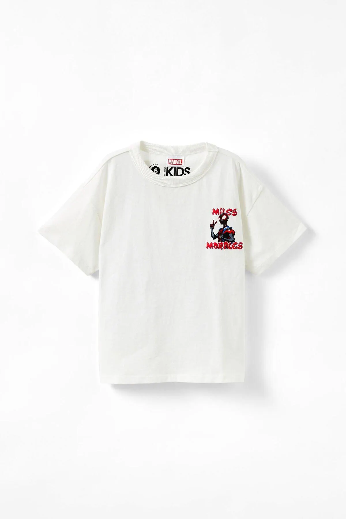 Marvel Spiderman Drop Shoulder Short Sleeve Tee