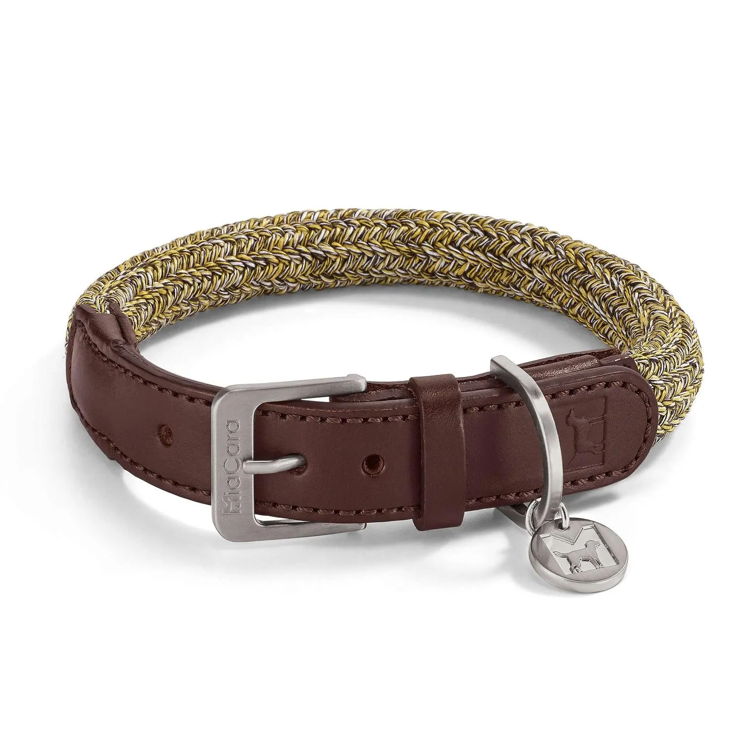 Lucca Dog Collar - Senape