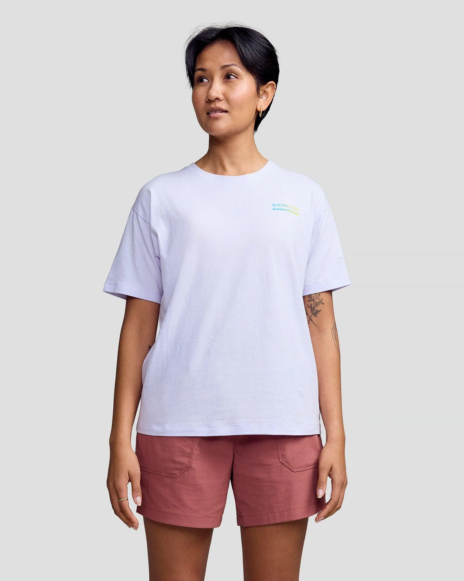 Women's Heritage Organic Cotton T-shirt - Bright Lilac