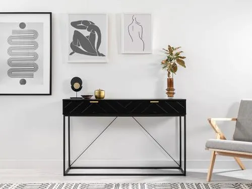 Inca Console Table - Black
