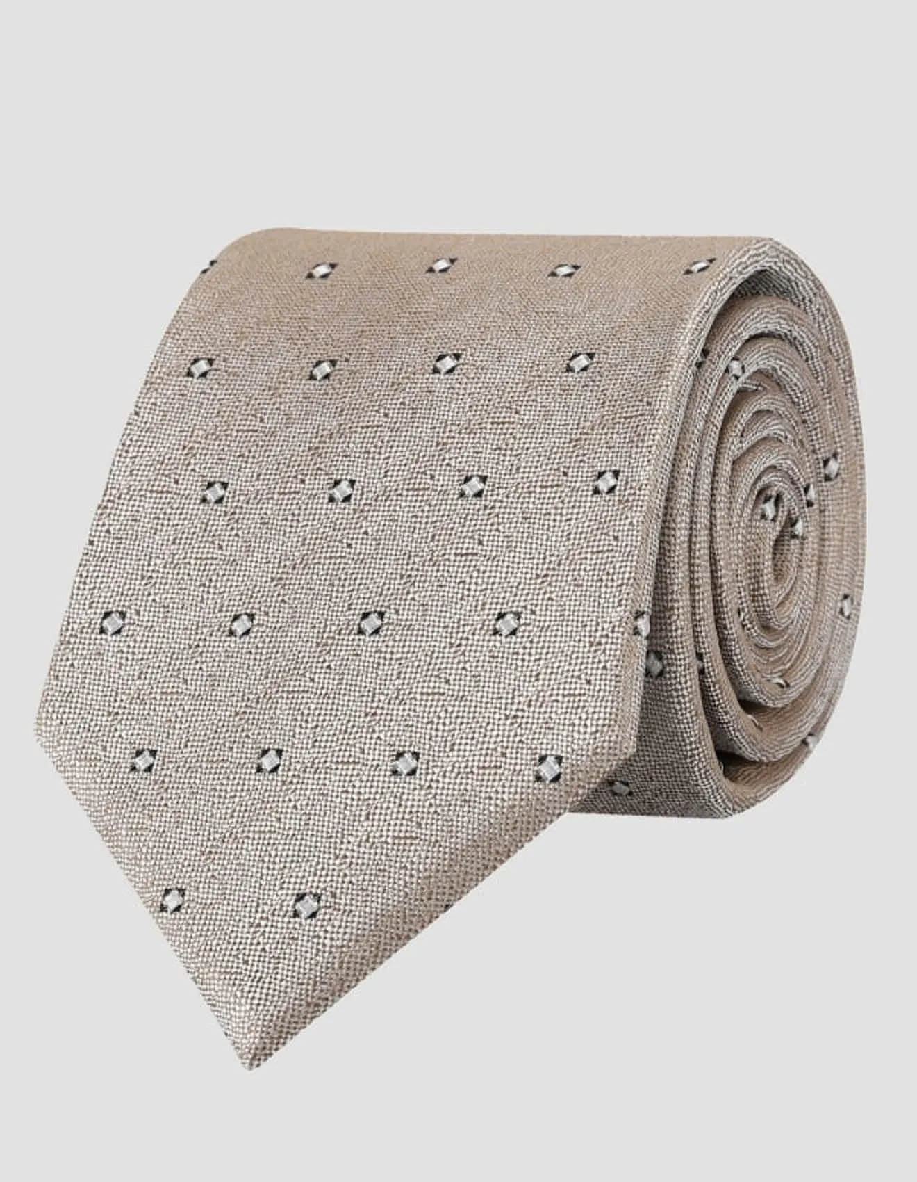 SUBTLE JAQUARD SPOT TIE