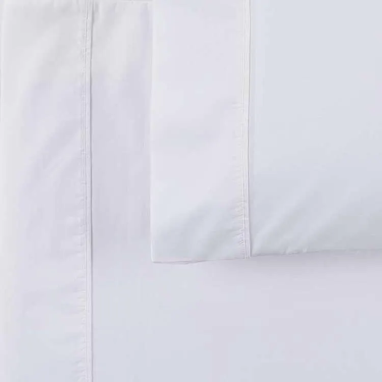 Eminence 1000 Thread Count Fitted Sheet White