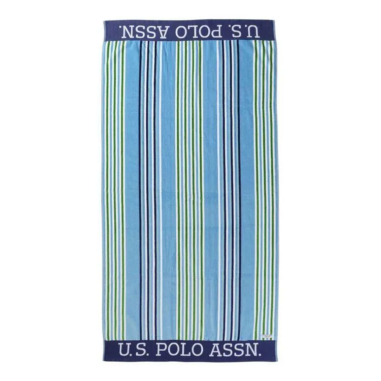 U.S. Polo Assn. Uspa Port Beach Towel Multicoloured