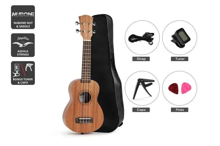 Royale Soprano Ukulele (Natural)