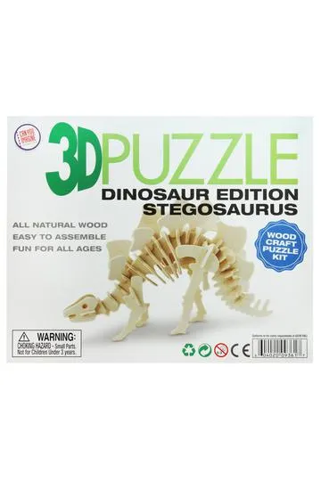 3D Dinosaur Puzzle Assorted