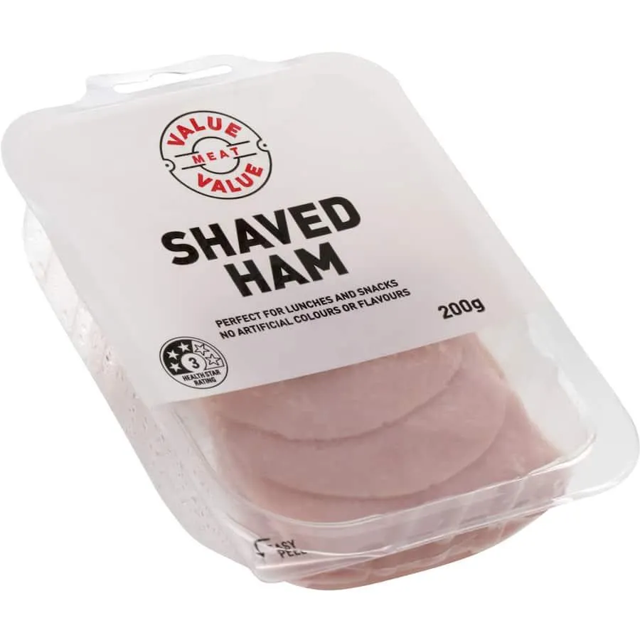 Woolworths Ham Shaved