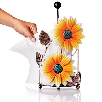 Sunflower Paper Towel Holder