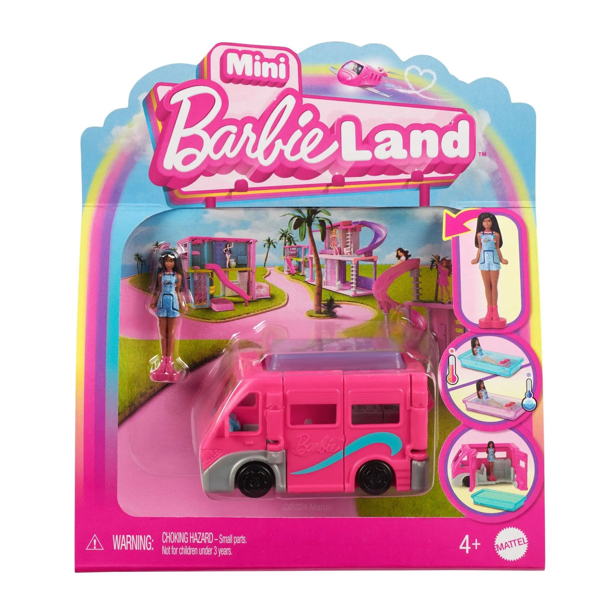 Barbie Mini Barbieland Color-Changing Dreamcamper